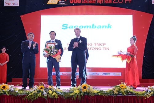 Sacombank vào Top 10 doanh nghiệp lớn nhất Việt Nam 2014